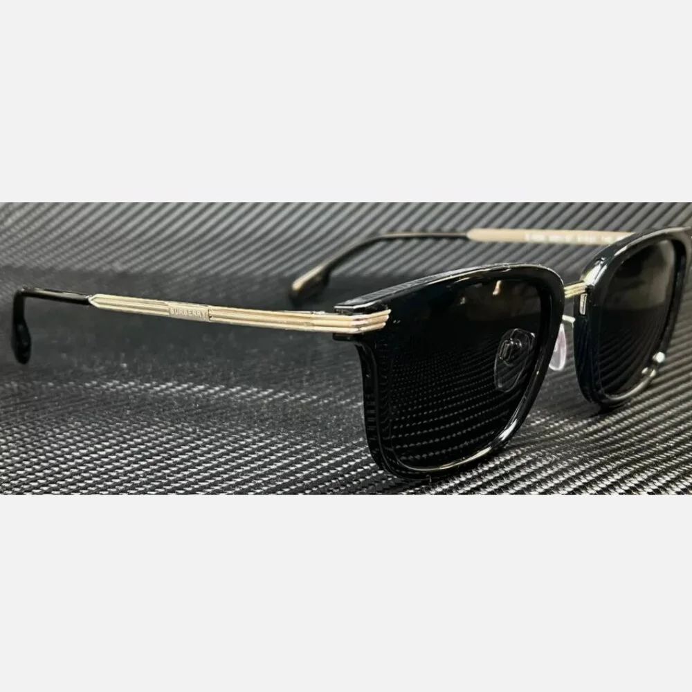 Burberry Black 51mm Men's Sunglasses